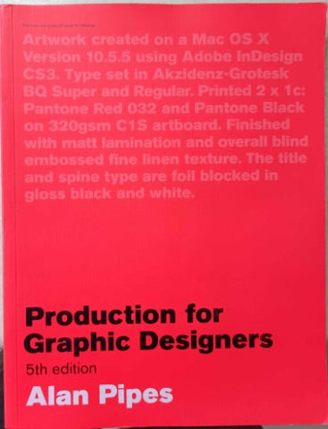 Alan Pipes - Production For Graphic Designers