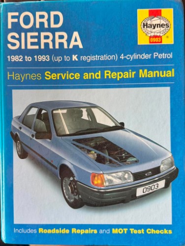 Haynes Service & Repair Manual - Ford Sierra 1982-93 (Up To K Reg) 4 Cyl Petrol (Hardcover)
