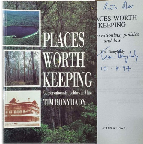 Tim Bonyhady - Places Worth Keeping