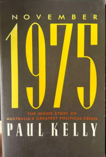 Paul Kelly - November 1975