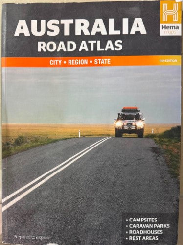 Hema - Australia Road Atlas : City-Region-State (11th Edn)