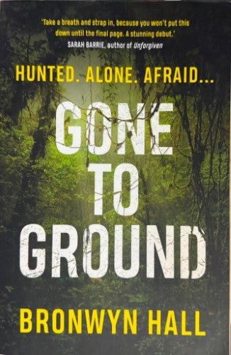 Bronwyn Hall - Gone To Ground