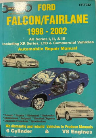 Max Ellery Vehicle Repair Manual - Ford Falcon / Fairlane 1998-2002