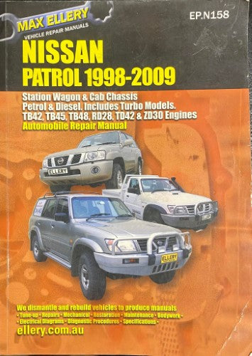 Max Ellery Vehicle Repair Manual - Nissan Patrol 1998-2009