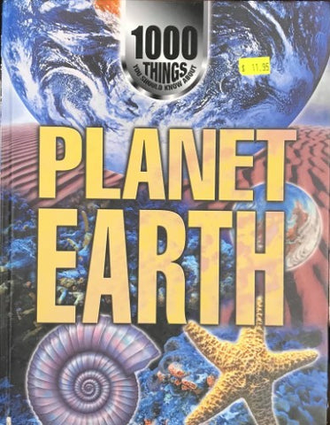 1000 Things You Should Know About : Planet Earth (Hardcover)