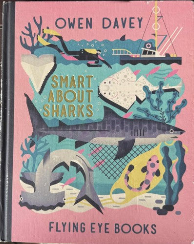 Owen Davey - Smart About Sharks (Hardcover)