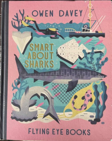 Owen Davey - Smart About Sharks (Hardcover)