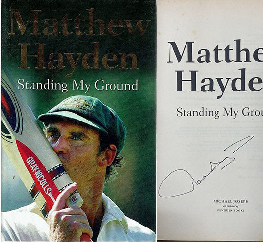 Matthew Hayden - Standing My Ground (Hardcover)