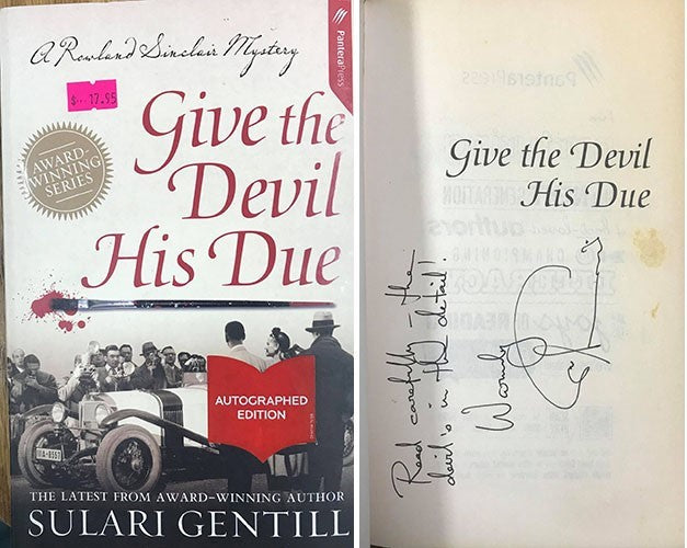 Sulari Gentill - Give The Devil his Due