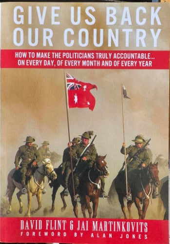 David Flint / Jai Martinkovits - Give Us Back Our Country