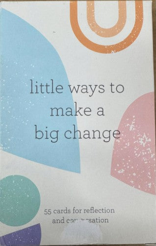 Little Ways To Make A Big Change (Card Set)