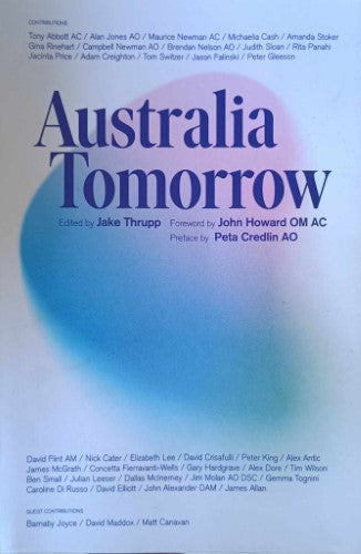 Jake Thrupp (Editor) - Australia Tomorrow