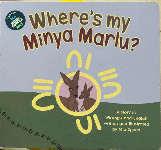 Mia Speed - Where's My Minya Marlu ? (Board Book)