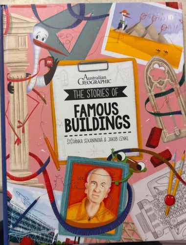 Stepanka Sekaninova / Jakub Cenkl - Australian Geographic : The Stories Of Famous Buildings (Hardcover)
