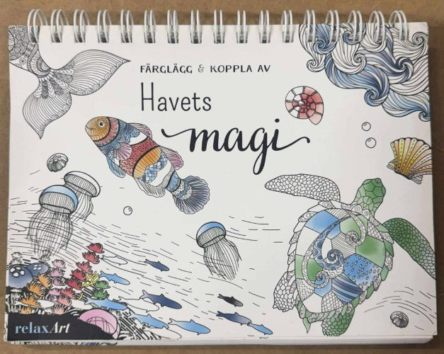 Relax Art Ocean (Colour In)