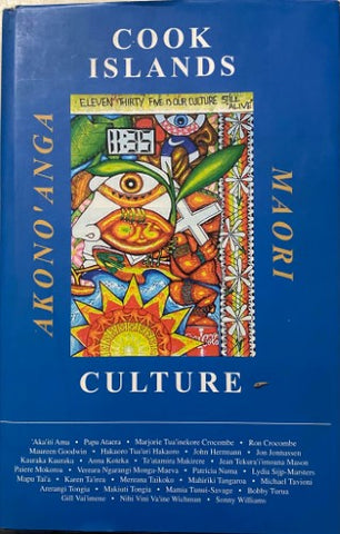 Akono'Anga Maori - Cook Islands Culture (Hardcover)