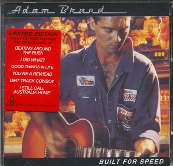 Adam Brand - Built For Speed (CD)