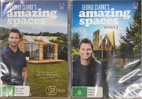 George Clarke's Amazing Spaces : Series 1 & 2 (DVD)