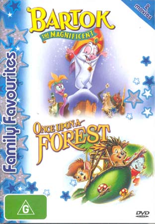 Bartok The Magnificent / Once Upon A Forest (DVD)