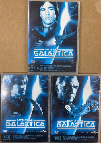 Battlestar Galactica : The Complete Series (DVD)
