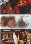 The Beach / Titanic / Romeo And Juliet (DVD)