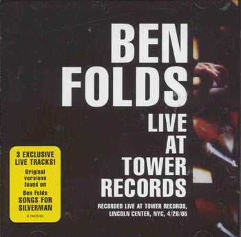 Ben Folds - Live At Tower Records (CD)