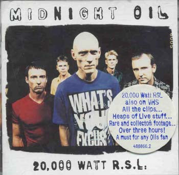Midnight Oil - 20000 Watt RSL (CD)