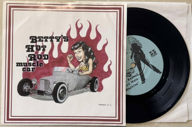 Compilation - Betty's Hot Rod Muscle Car (Vinyl 7'')