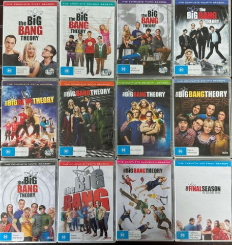 The Big Bang Theory : Seasons 1-12 (Collection) (DVD)