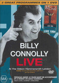 Billy Connolly - At The Odeon Hammersmith London + Live 1994 (DVD)