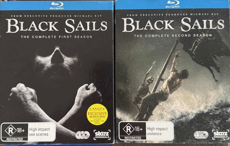 Black Sails : The Complete First & Second Seasons (Blu-Ray)