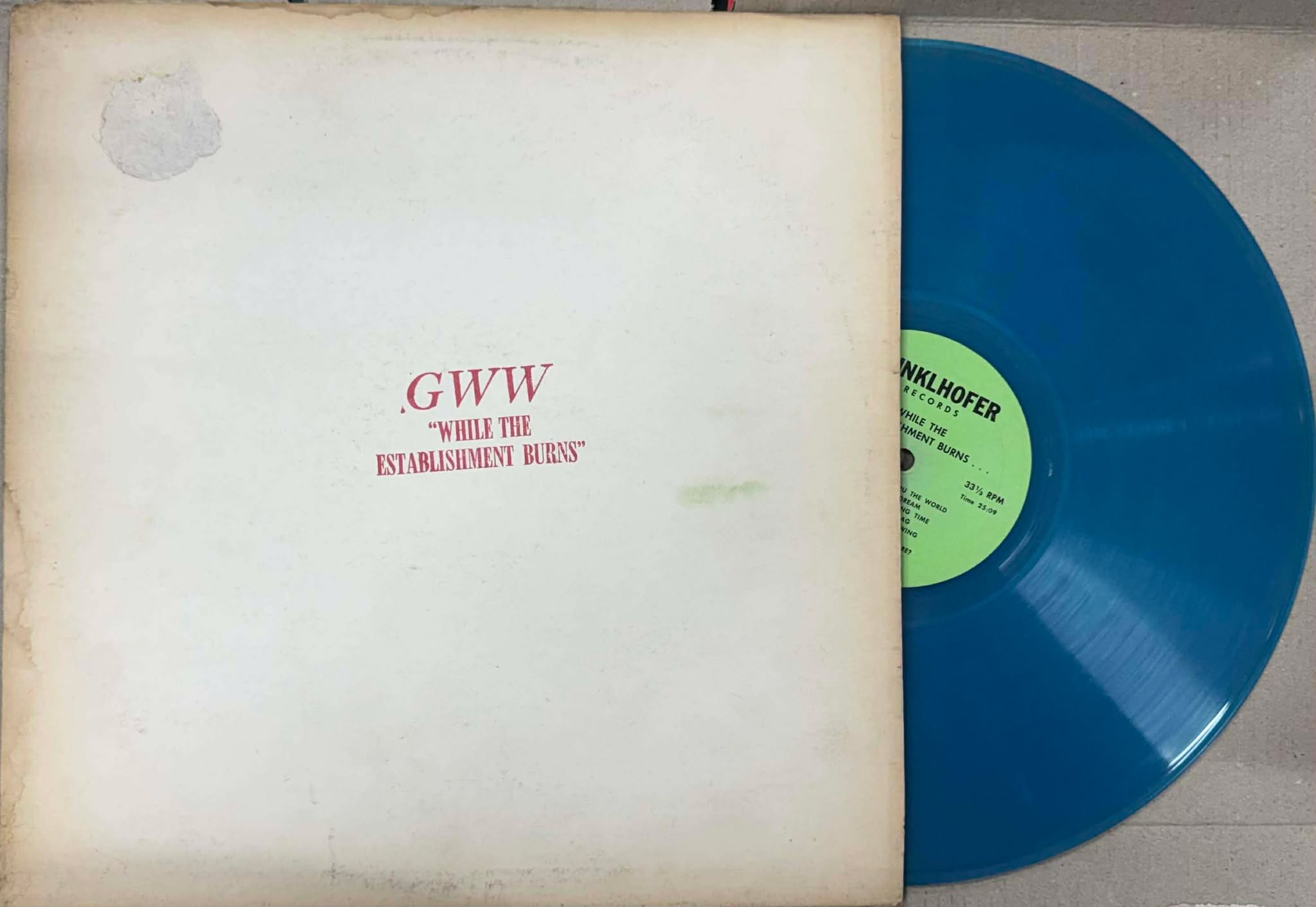 Bob Dylan - While The Establishment Burns (Vinyl LP)