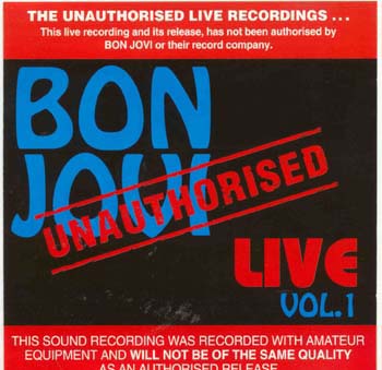Bon Jovi - Live Vol 1