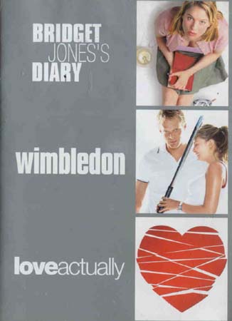 Bridget Jones Diary / Wimbledon / Love Actually (DVD)