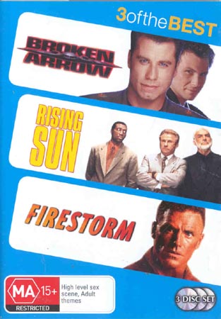 Broken Arrow / Rising Sun / Firestorm (DVD)