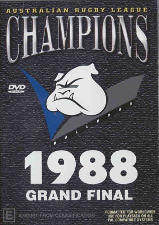 Official NRL - NRL Premiers 1988 : Canterbury Bankstown Bulldogs (DVD)