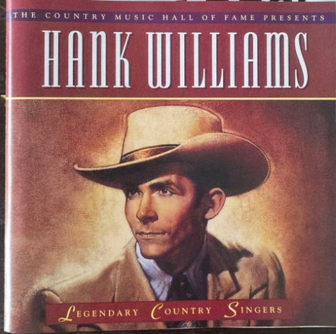 Hank Williams - Legendary Country Singers (CD)