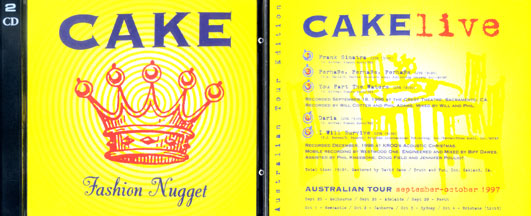 Cake - Fashion Nugget (w/ Bonus Disc) (CD)