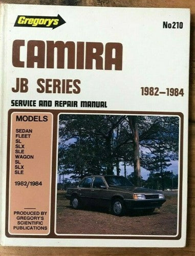 Gregory's Service & Repair Manual - #210 - Holden Camira JB Series (1982-84) (Hardcover)