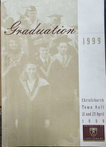 University Of Canterbury - Graduation 1999