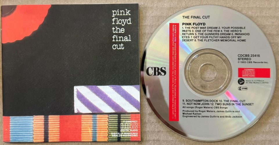 Pink Floyd - The Final Cut (CD)