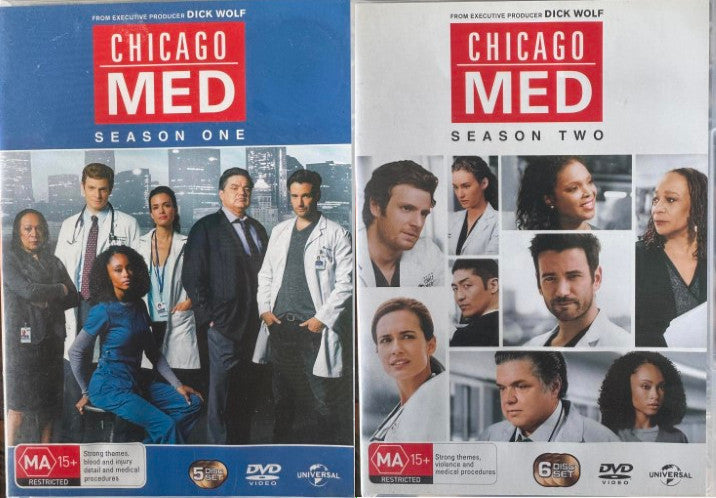 Chicago Med : Season One & Two (DVD)