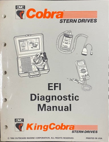 Cobra Stern Drives - EFI Diagnostic Manual