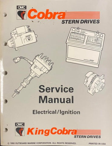 Cobra Stern Drives - EFI Diagnostic Manual