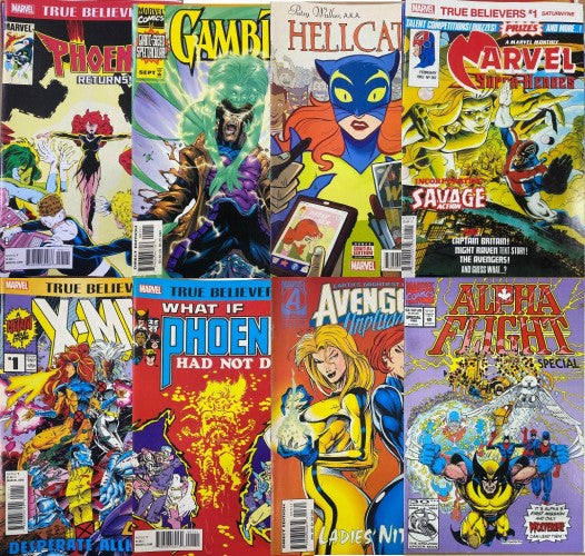 Marvel Comics x 8 (Bulk Lot) Hellcat +