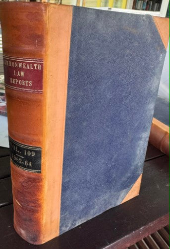 Commonwealth Law Reports : Vol 109 1962-64 (Hardcover)