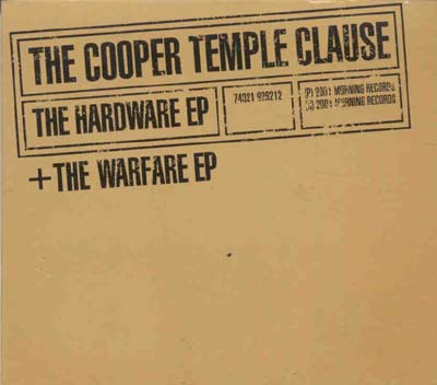 Cooper Temple Clause - The Hardware + The Warfare (CD)