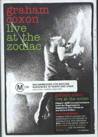 Graham Coxon - Live At The Zodiac (DVD)
