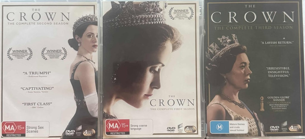 The Crown : Complete First, Second & Third Season (DVD)