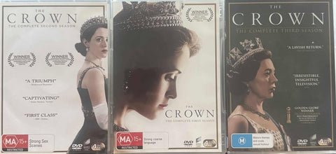 The Crown : Complete First, Second & Third Season (DVD)